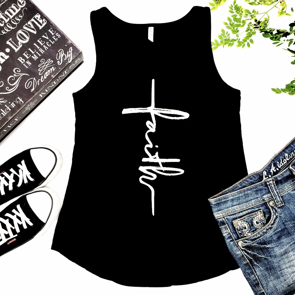 NEW Faith Graphic Tank Top